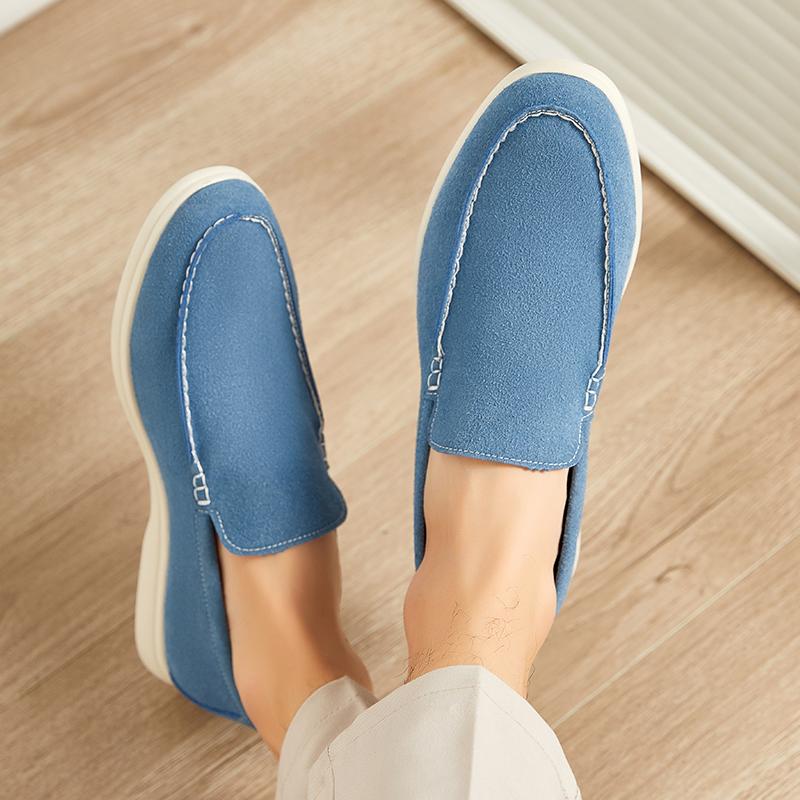 Fashion Four Seasons Casual Men Loafers Men One-foot Lightweight Comfortable Driving Travel Shoes Gentleman's Shoes Size 40-46 Men Shoes