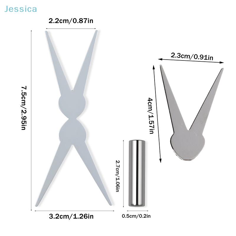 French Double-head Nail Art Magnet Set Cat Eye Magnetic Rod Combination DIY Nail Art V-Shaped Effect Gel Nail Polish Magnet