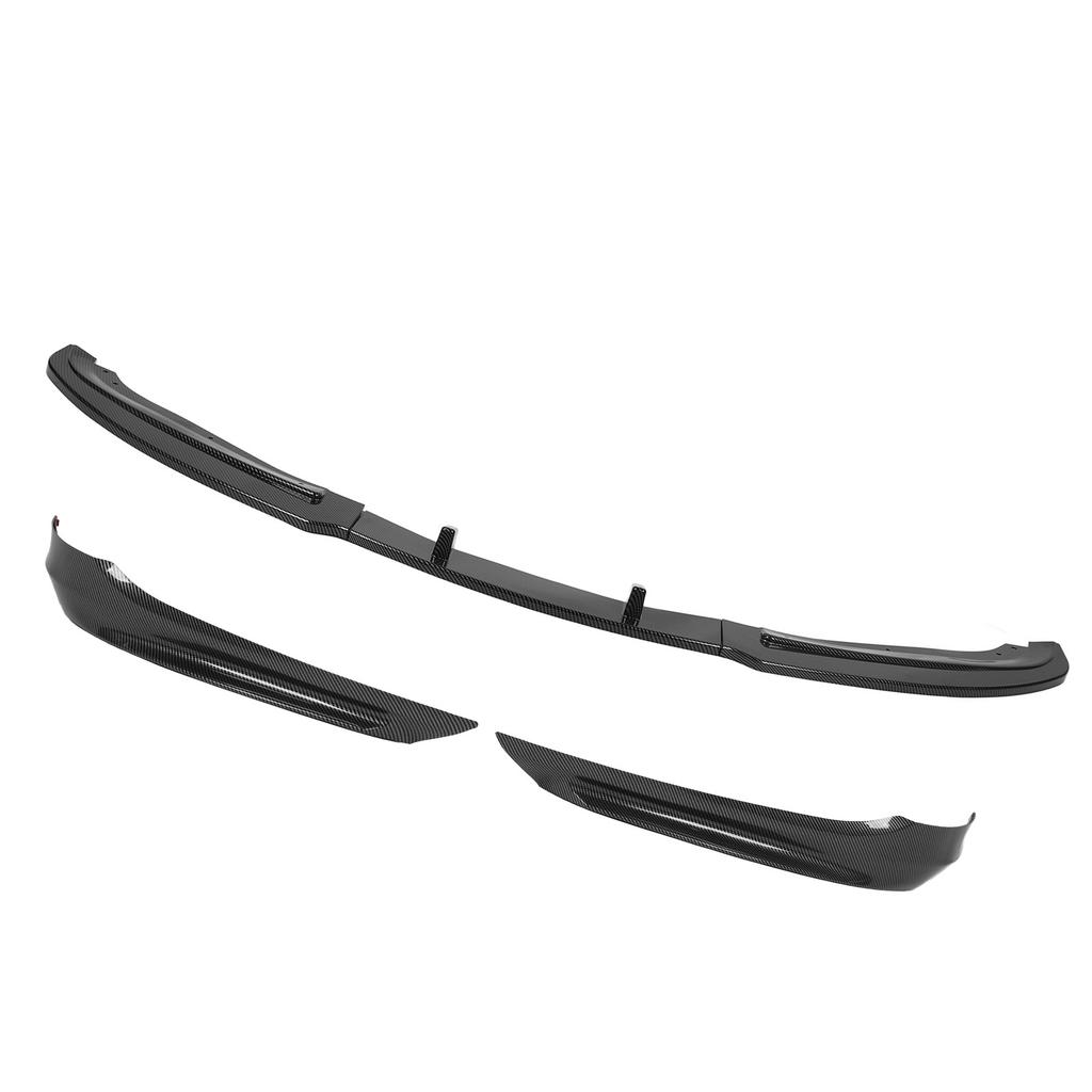 5PCS Front Bumper Lip Chin Spoiler Splitter Sporty Bumper Lip Body Kit Fit for 3 Series E90 E91 LCI 2007 to 2012