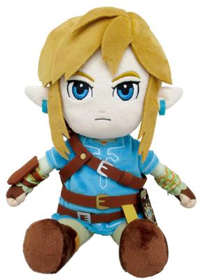 Sanei Boeki The Legend of Zelda: Breath of the Wild Link (S) W13 X D10 X H28cm Plush Toy ZP01