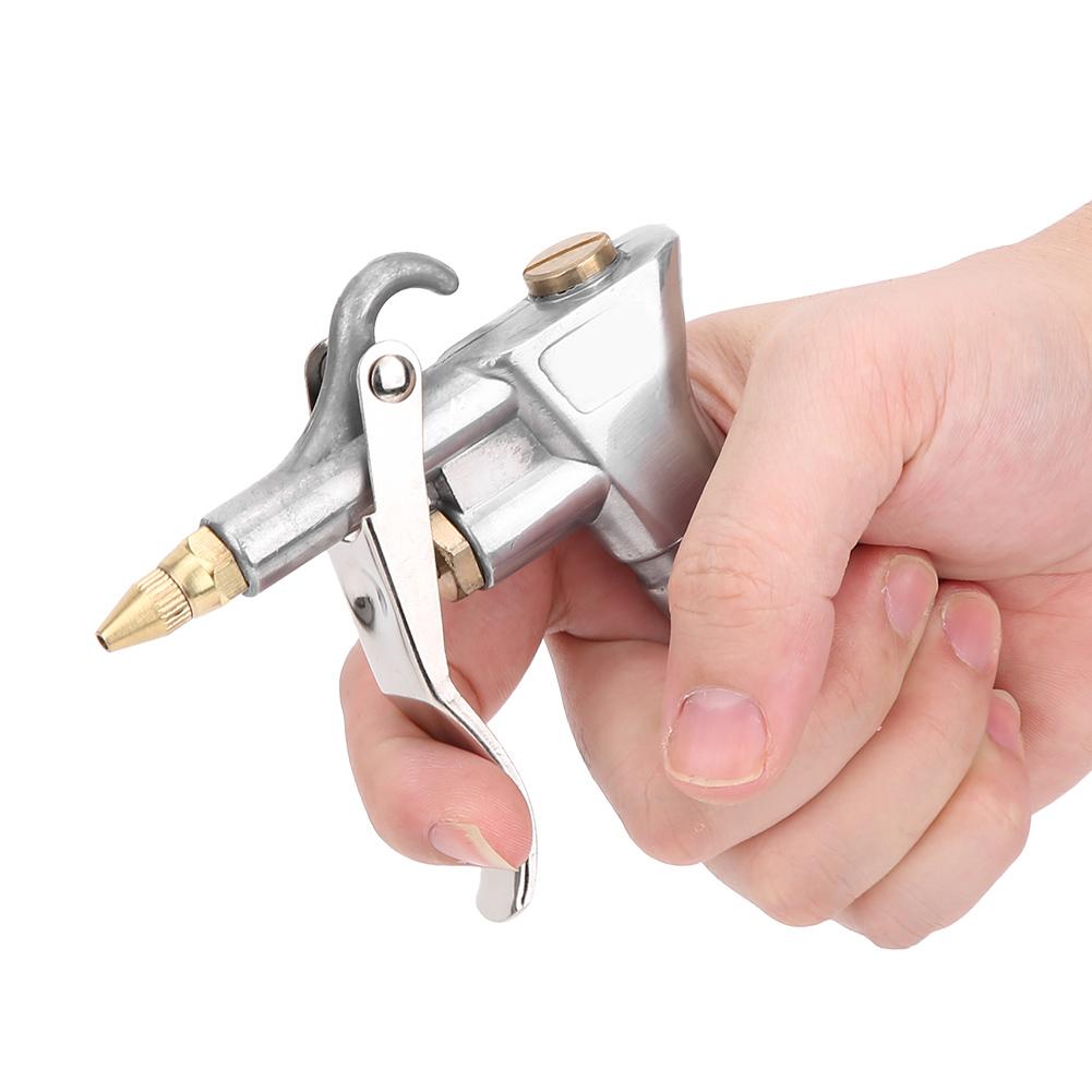 Air Dust Blow Gun Adjustable Length Pressure Spray Dedusting Washing Cleaning Tool