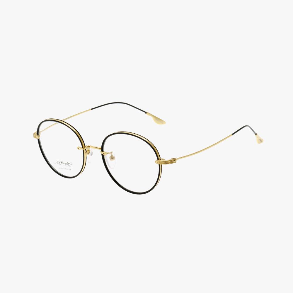 Edeuhadiaiweeo Eyeglass Frames (Ed7014 Shinygold 47)
