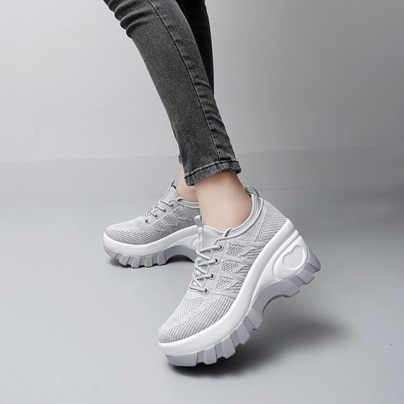 2024 Women's Slip-On Breathable Mesh Casual Shoes for Spring and Autumn - Soft-Soled Walking Shoes for Elderly