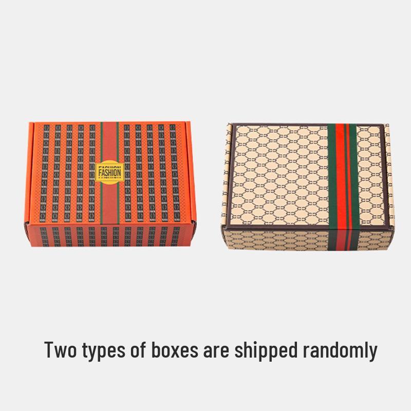 Men's Breathable Cotton Boxer Briefs with Antibacterial Crotch - Japanese Style Stripes