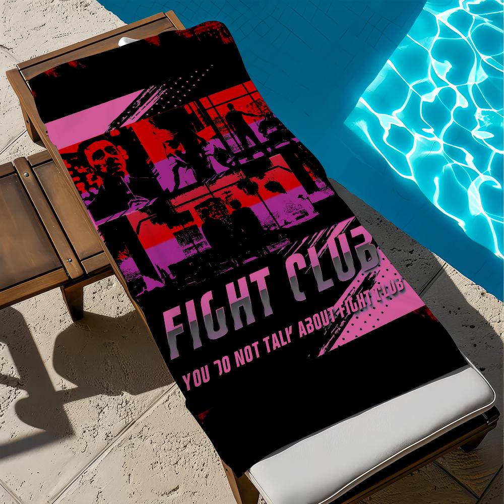 Movie F-Fight Classic Towel Beach Quick Dry Soft Club Pool Towels Gift for Travel Gym Shower Camping Sports