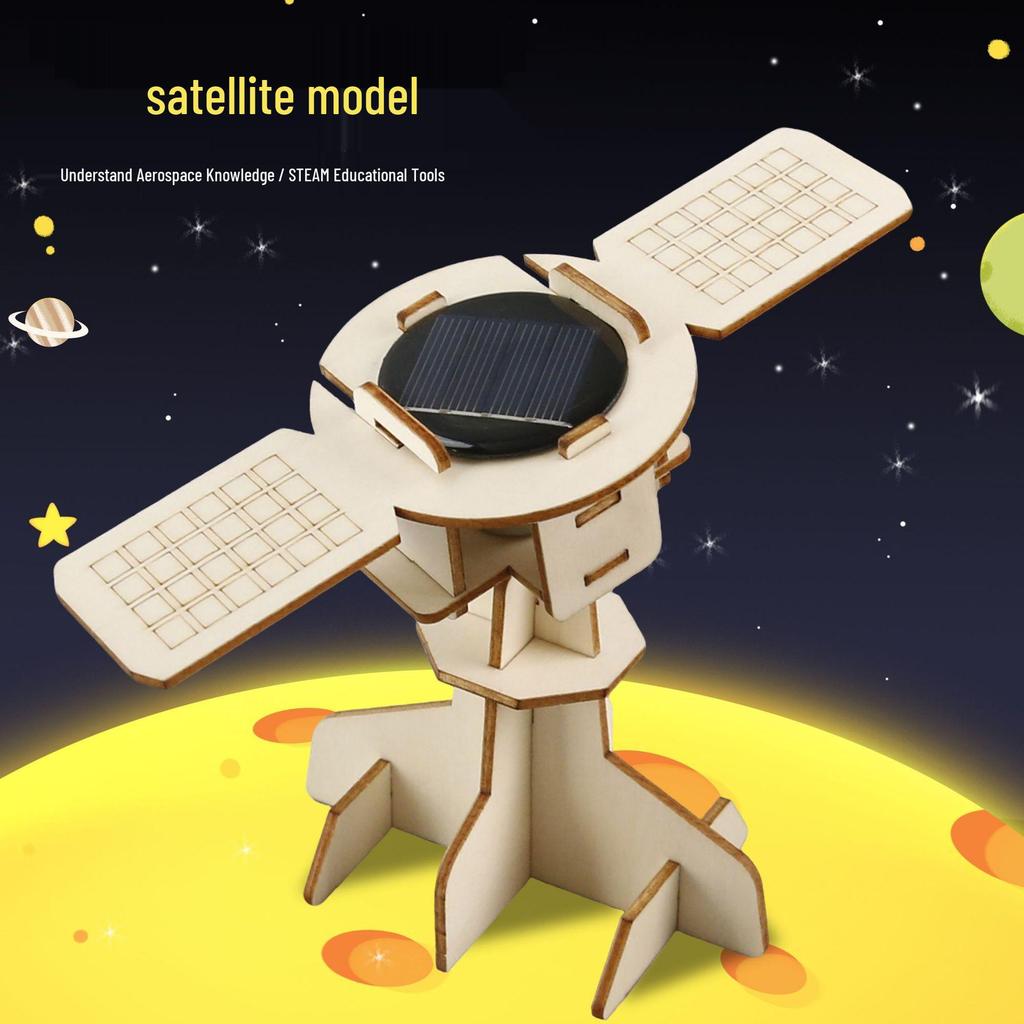 DIY Solar-Powered Electric Satellite Model Kit for Small-Scale Aerospace Science Projects