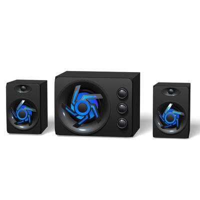 D‑209 Desktop Computer Speaker with Subwoofer Mobile Phone   Speaker Home Stereo Speaker System