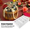 2/3 Tier Drawer Organizer Multi Level C-ollapsible Expandable Desk Organizer Trays For Office Supplies Kitchen Gadgets Utensils