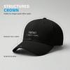 [Casual Baseball Cap] Beige "FUN FACT: I Don't Care." Print Baseball Hat, Adjustable Breathable Lightweight Curved Brim, Daily Wear Sun Dad Hat