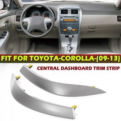 Fits Toyota Corolla 09-2013 Car Center Dash A/C Outlet Air Vent Panel Trim Strip