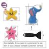 PEVA Bath Tub Slip Stickers Flower Cartoon Non-slip Sticker Waterproof and Non-slip Paster  Pool