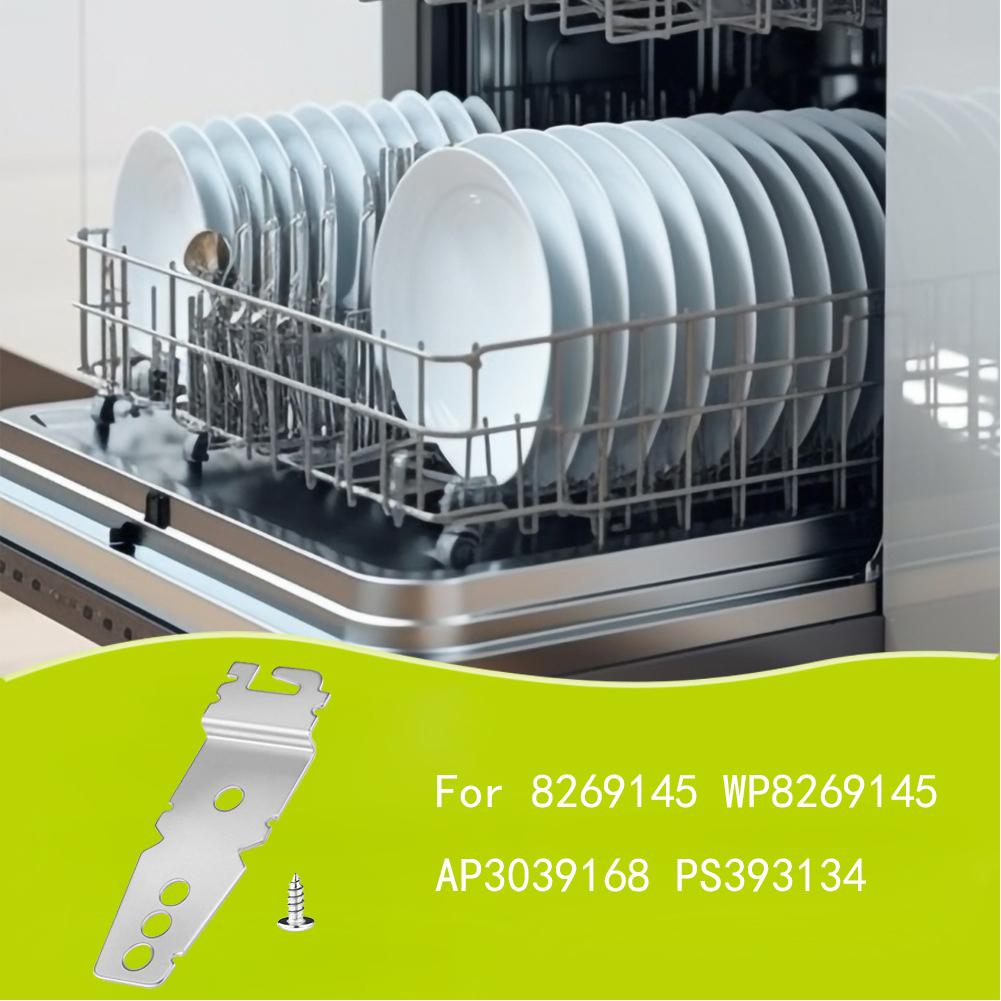 Dishwasher Mounting Bracket Metal Undercounter Dishwasher Bracket Upper Mounting Bracket Replace 8269145 WP8269145 WP8269145VP