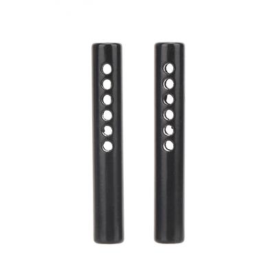 2 Stück Metall Front Hinten Stoßstange Halter Halterung Stützrahmen Zylindrisch für Axial SCX 110 RC Auto