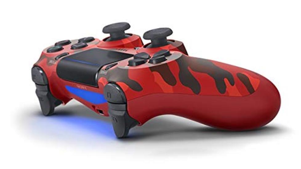 Controller wireless rosso mimetico (Doppio Shock 4)