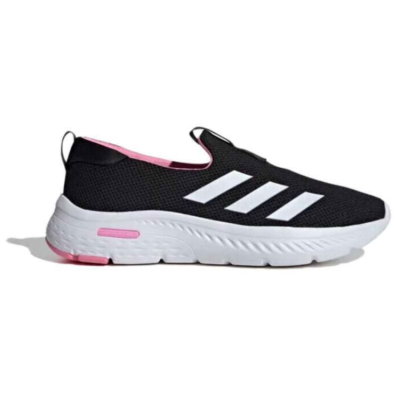 Adidas Cloudfoam Move Lounger Core Black Cloud White Bliss Pink Women's Sneakers ID6516