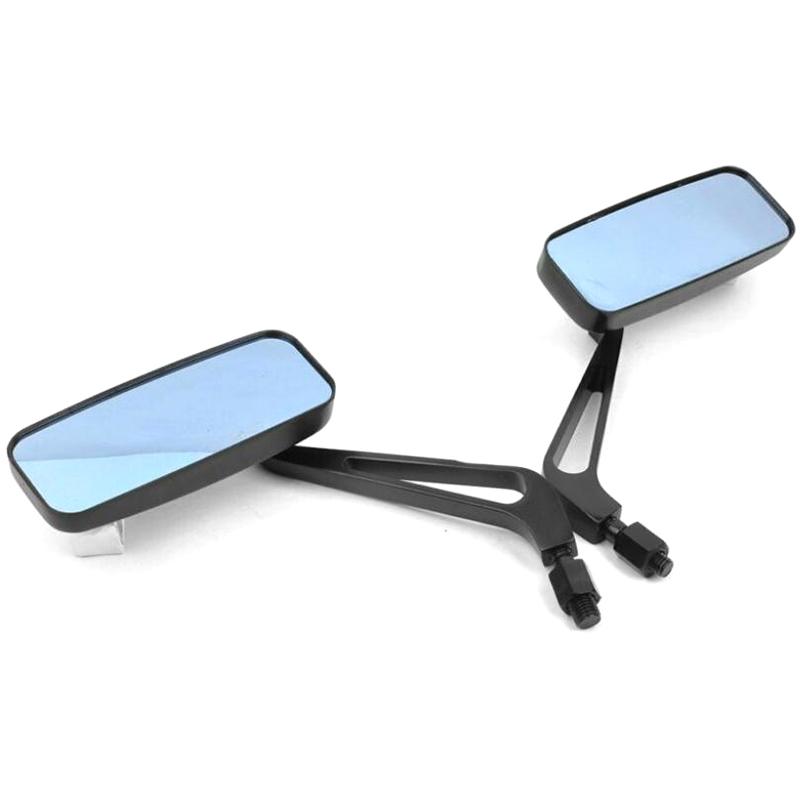 Adjustable Side Mirror Anti-Glare Motorcycle Rearview Mirror Will Fit Any Motorcycle, Street Bikes, Chopper, Cruiser, Bobber Etc