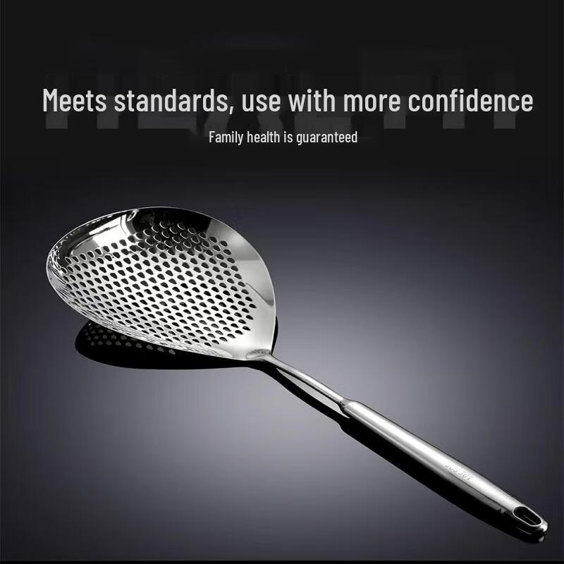 304 Stainless Steel Kitchen Strainer Spoon