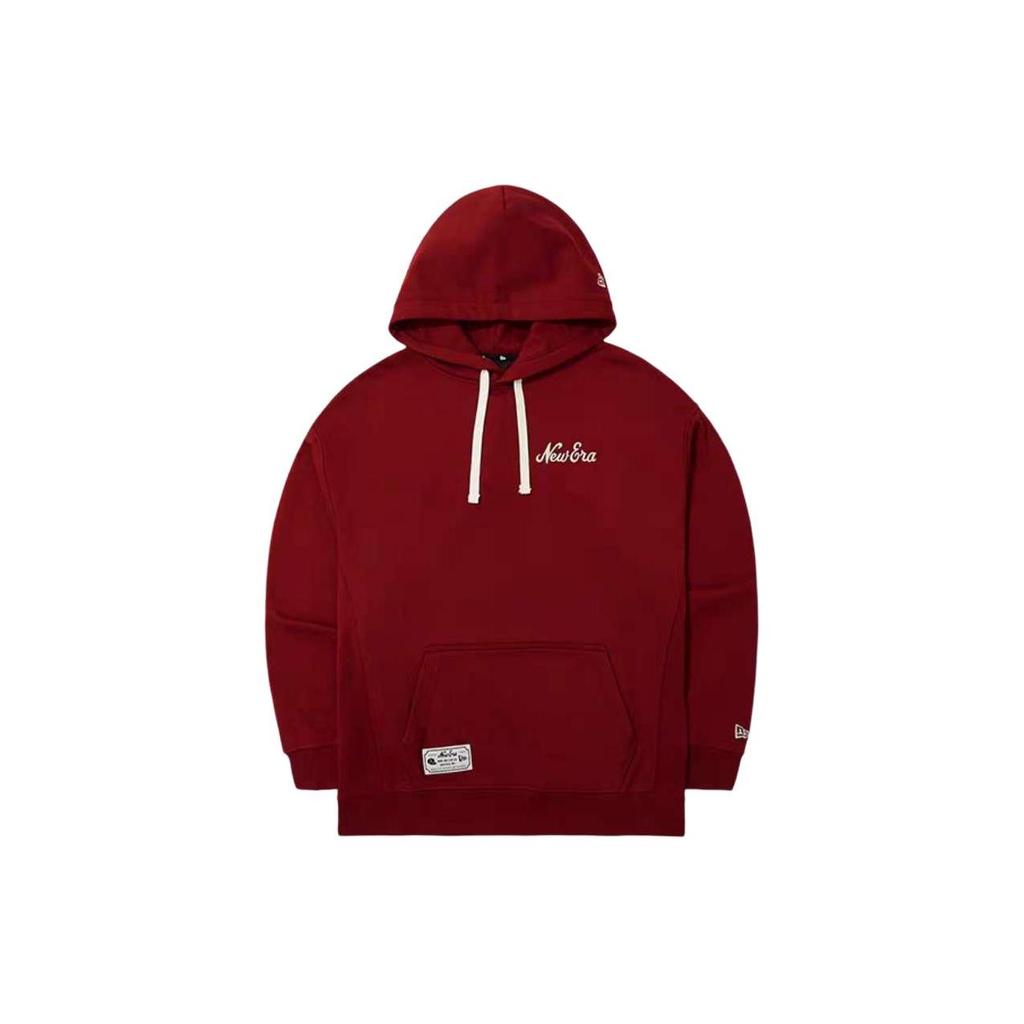 New Era Letter Logo Embroidered Long Sleeve Sweatshirt Unisex Sweatshirt 14117435