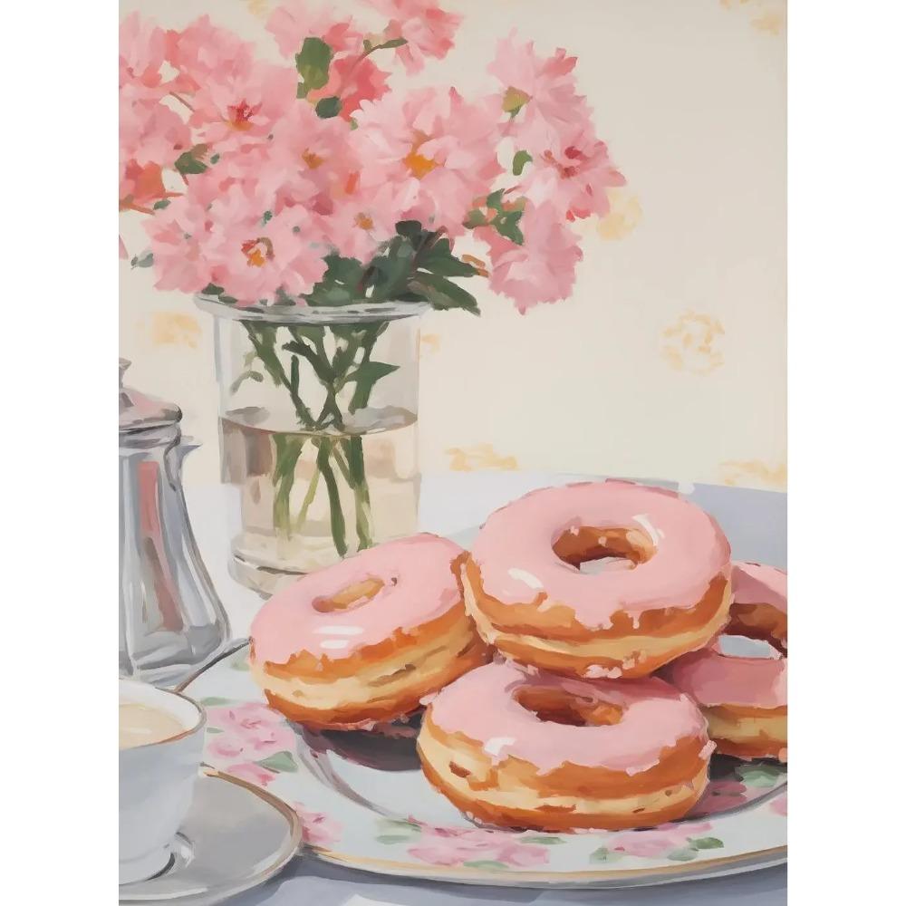 Beautiful And Sweet Creative Candy Dessert Art Design Poster Canvas Print Living Room Bedroom Kitchen Dining Room Wall Decor