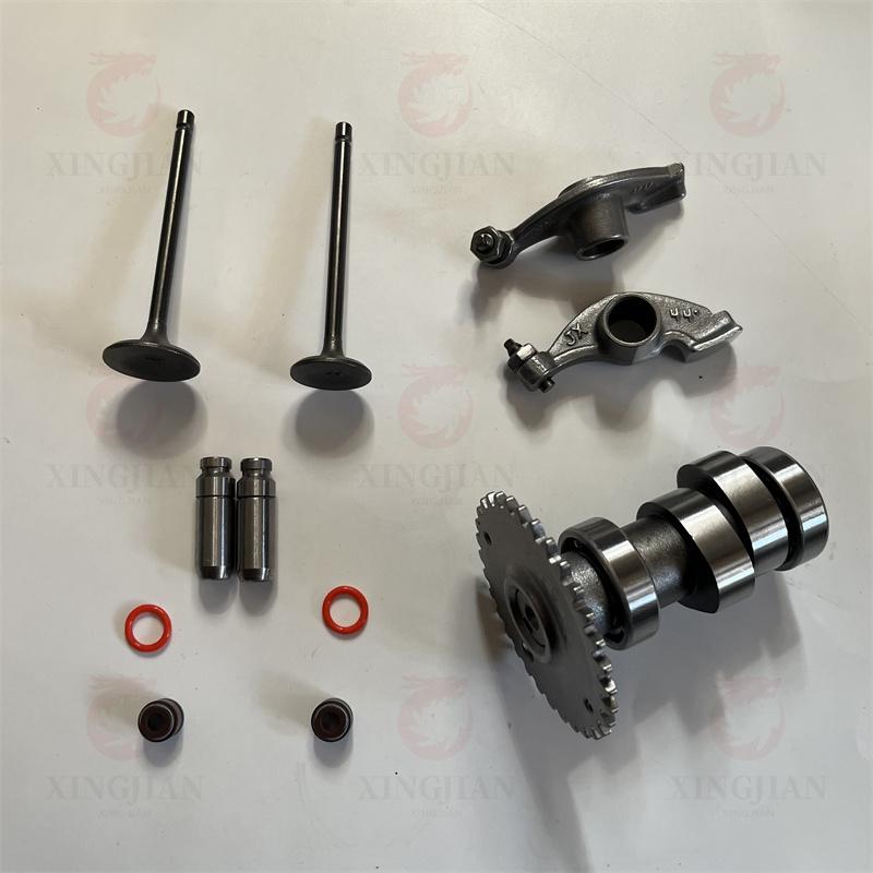 Scooter Engine Camshaft Rocker Arm Valve And Valve Guide For SUZUKI HAOJUE AN125 HS125T-2 QS150T HJ125T-3 HJ125T-7 HJ125T-8/8A