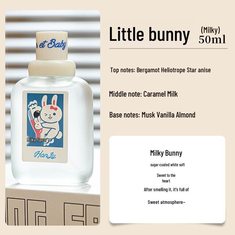 Hanlu Little Rabbit Perfume: Long-lasting, Light Fragrance for Women and Girls - Popular and Unique Scent