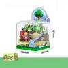 Spongebob Pineapple House Building Blocks Creative Puzzle Handmade Assembled Restaurant Trendy Toy Model Ornament Gift