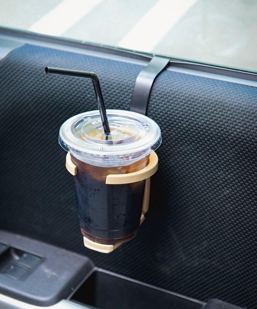 GORDON MILLER Car Door Hanging Drink Holder Coyote Beige 1735850