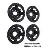 4pcs Speaker Basin Stand Iron DIY Repair Subwoofer Frame Basket for 6.5 Inch Speakers
