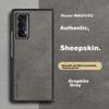 Husă telefon Honor Magic V2, Husă protectoare Magicv2, Ecran pliabil stânga și dreapta, Husă piele rezistentă la șocuri Huawei, Gri grafit