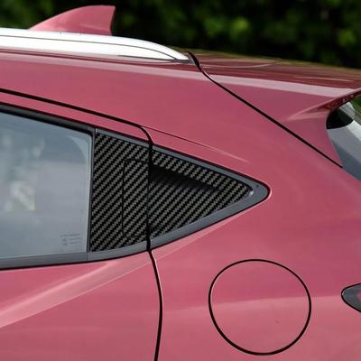 Autocollant de cuvette de poignée de porte arrière de voiture pour Honda HR-V HRV Vezel 2015 - 2025 Accessoires Autocollants Décalcomanies Fibre de Carbone Styling