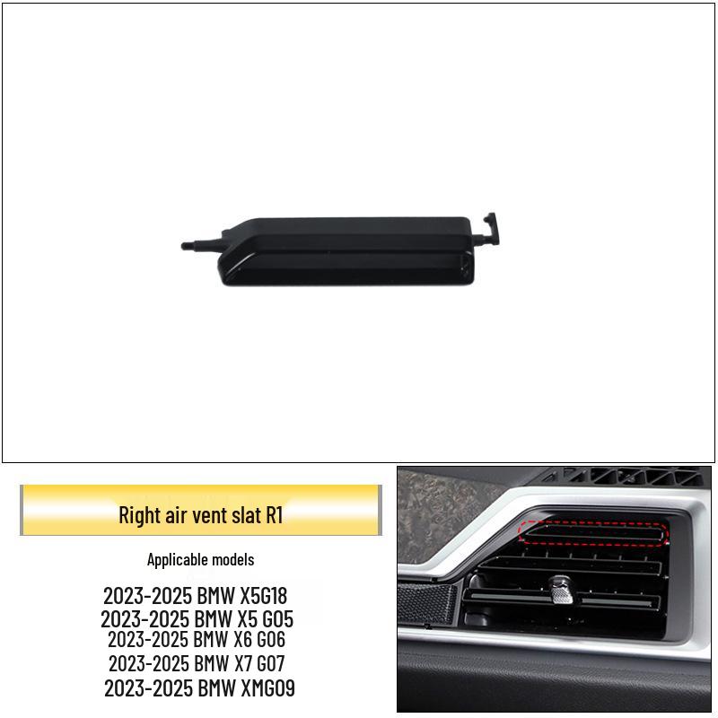BMW X5/X6/X7 Air Vent Repair Kit: Adjustment Knob Shaft & Panel Frame