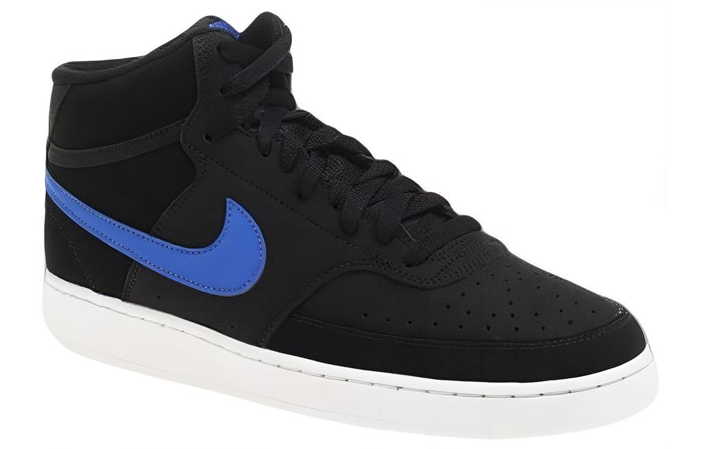 Nike Chaussures Court Vision Mid Noir/Bleu CD5466-007
