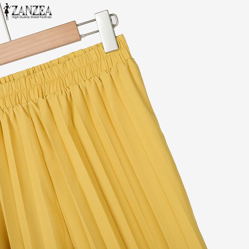 ZANZEA Women Long Sleeve Blouse and Pants Casual Two Piece Suit Sets