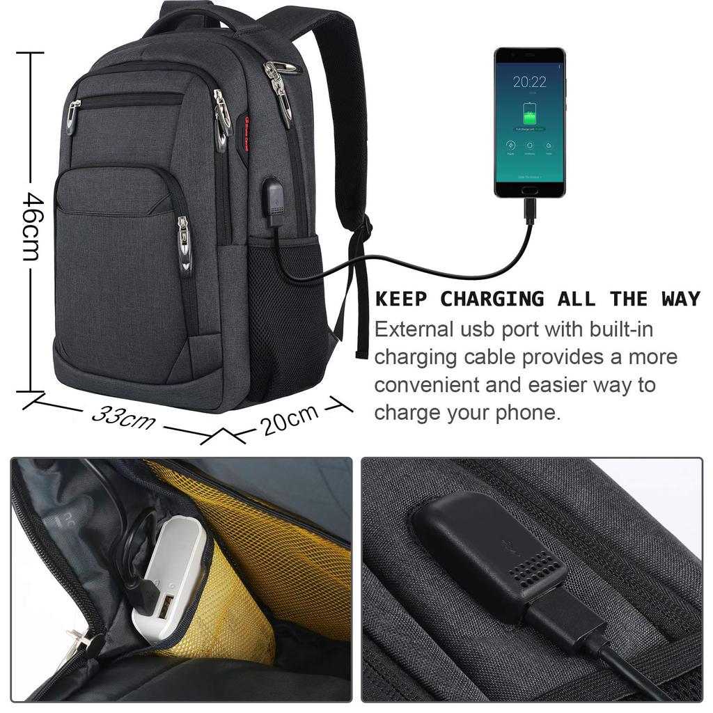 Large Capacity Men'S Backpack Premium Sense Travel Backpack Business Laptop Backpack Customization