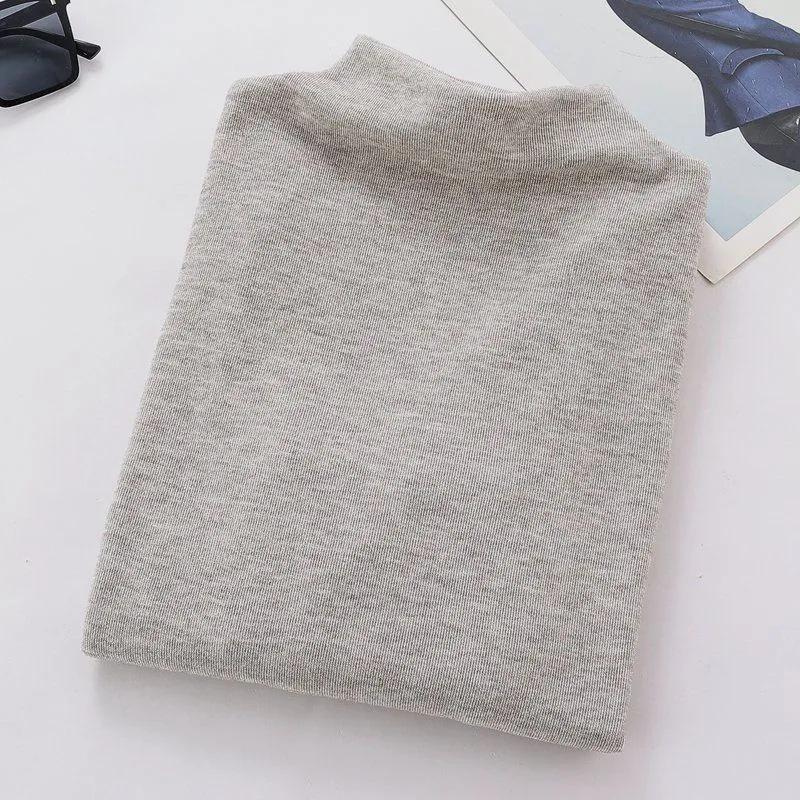 

Women s Cashmere-Feel Thick Warm Half-High Neck Base Layer Top - Slim Fit for Autumn/Winter M