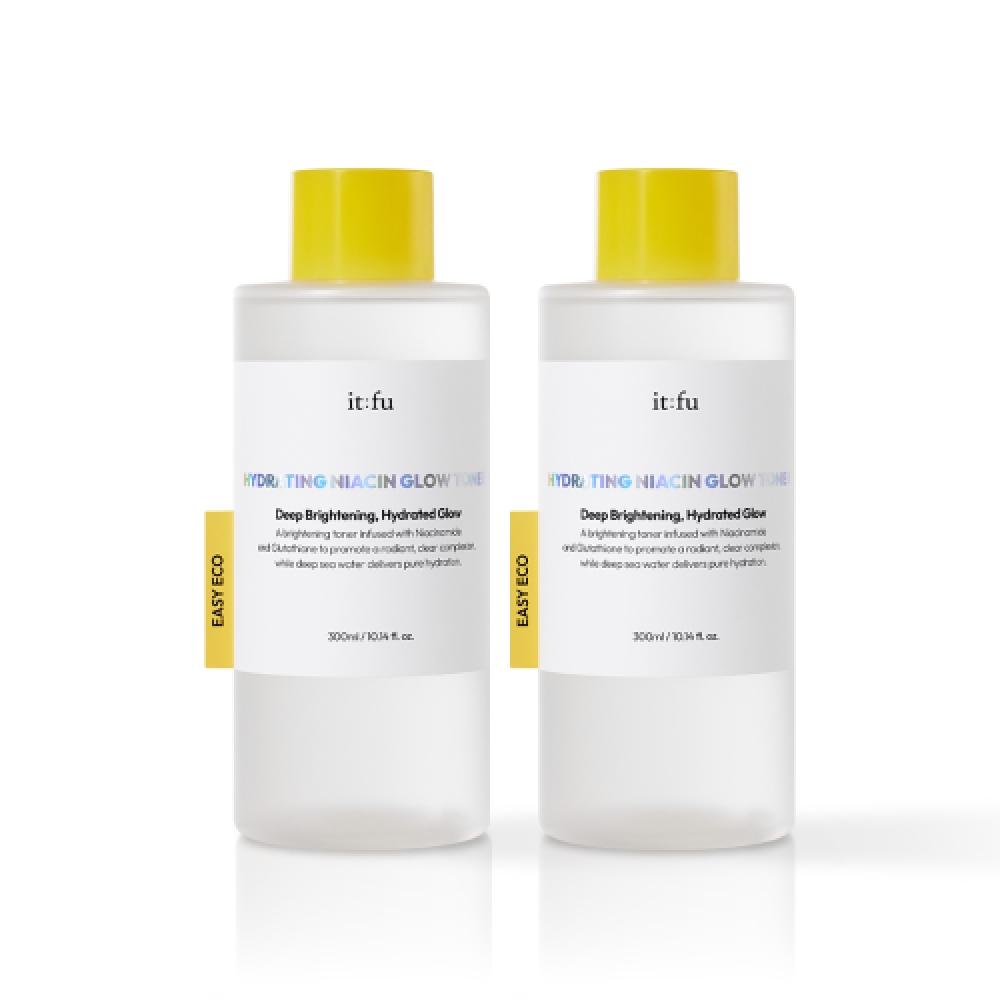 

Itfu Hydrating Niacin Glow Toner 300ml 2pcs FREE
