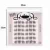 With Jelly Glue Strips Manga Lashes No Stem No Glue 3D False Eyelashes  Party Supplies