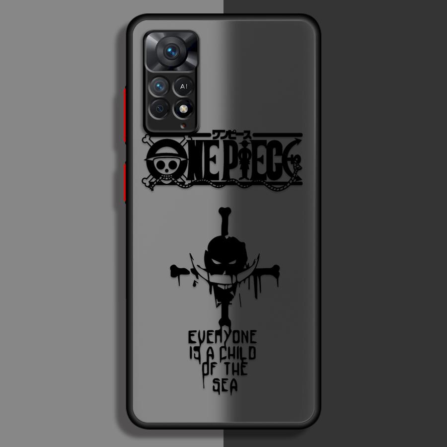 Pirate White Beard Logo Black Edge Shell Phone Case for Xiaomi Redmi Note 8T 8 Pro 11S 9 7 13 Pro 10S 14Pro 10 Pro 14 12 Pro+ 11