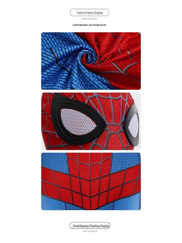 Spider-Man 4 Adult Cosplay Bodysuit - Marvel Halloween Jumpsuit