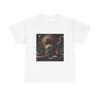 Mystical Skull Graphic Tee, Unisex Heavy Cotton Shirt, Edgy Apparel, Unique