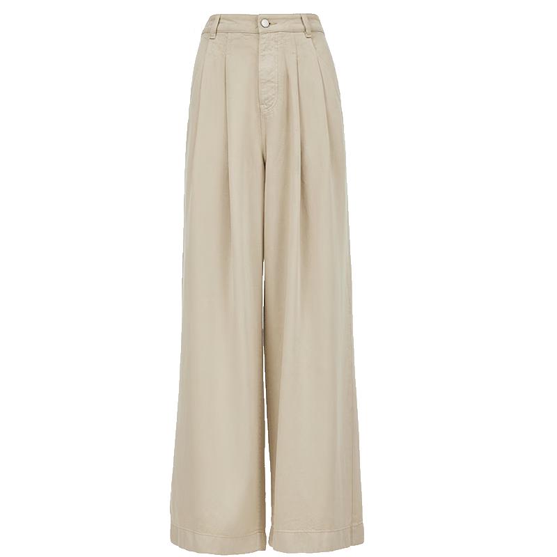 

VEROMODA Women s High-Waist Pleated Wide-Leg Pants S