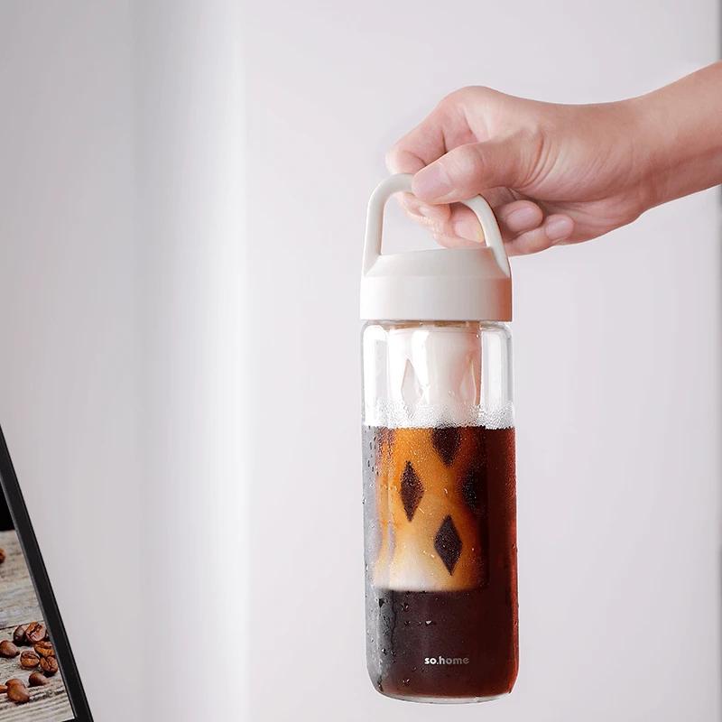 Sohome Large Capacity Cold Brew Glass Cup with Infuser