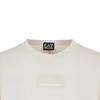 Emporio Armani FW22 EA7 Series Logo Label Crew Neck Short Sleeve T-Shirt Men Tops Off-White 6LPT29-PJHJZ-1716