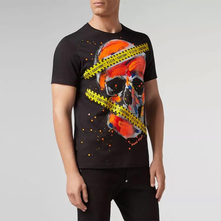 Philipp Plein SS22 T Shirt Men's Black S19C-MTK3072-PJY002N-02