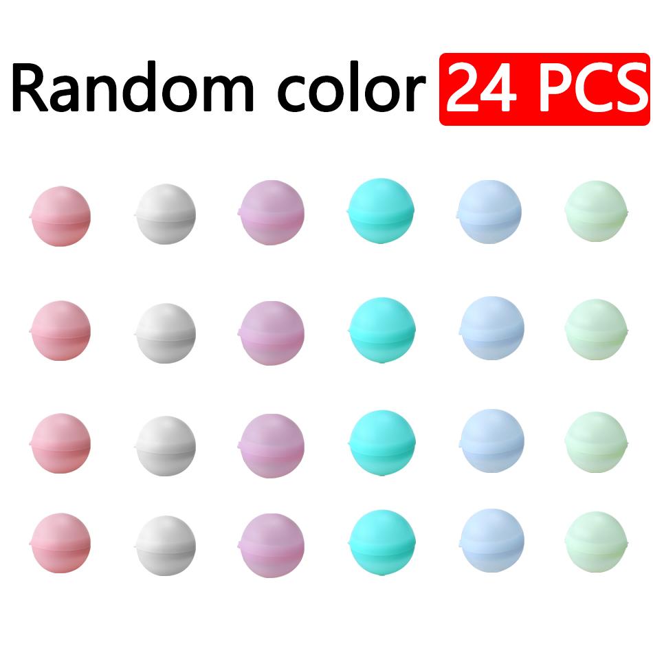 Reusable Water Balloons Toys Quick Fill Self Sealing Water Bomb for Summer GamesChildren's Adults Qutdoor Activities Toy Gifts