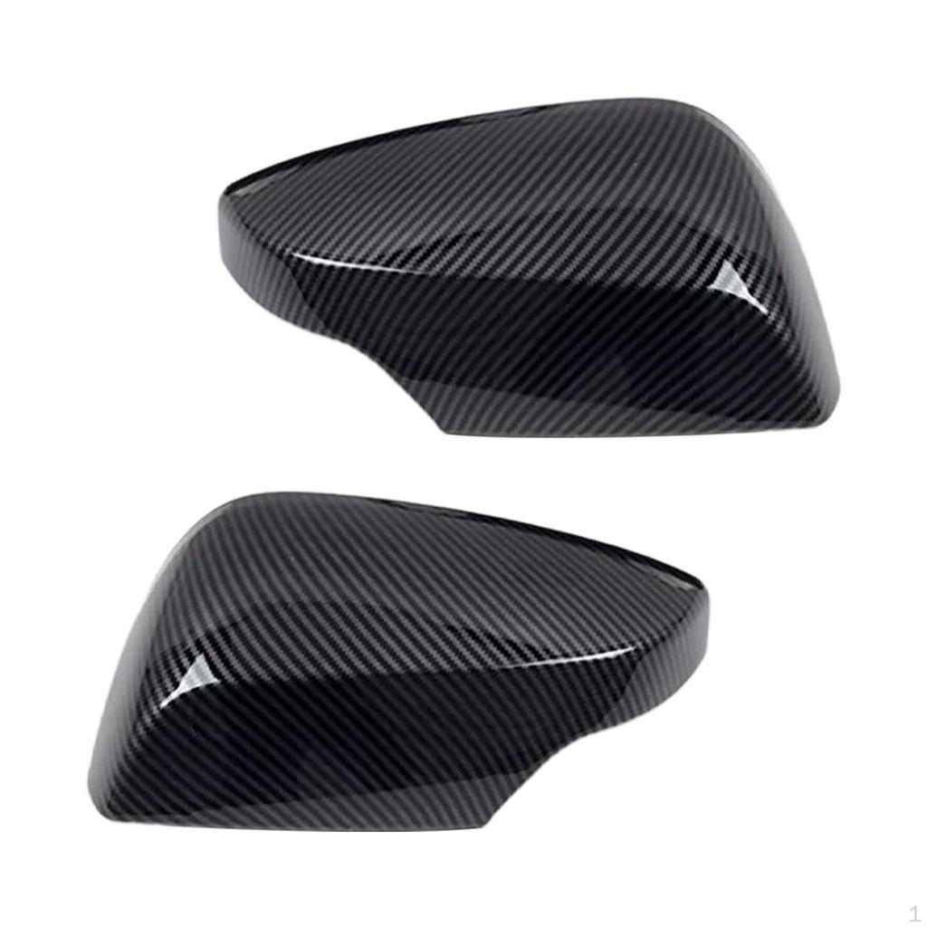 2pcs Rear View Door Mirror Cover Cap Trim,Car Accessories,Replacement Decoration for WRX Premium