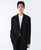 Musinsa Standard Daddy Shoulder Oversized Blazer [Black]