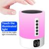 Multifunctional Bluetooth-compatible Speaker Color Changing Night Light And Digital Alarm Clock Providing Calming Sounds