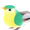 1X falešná simulace ptáků s umělým peřím Dove Feather Decor Decoration Ornament