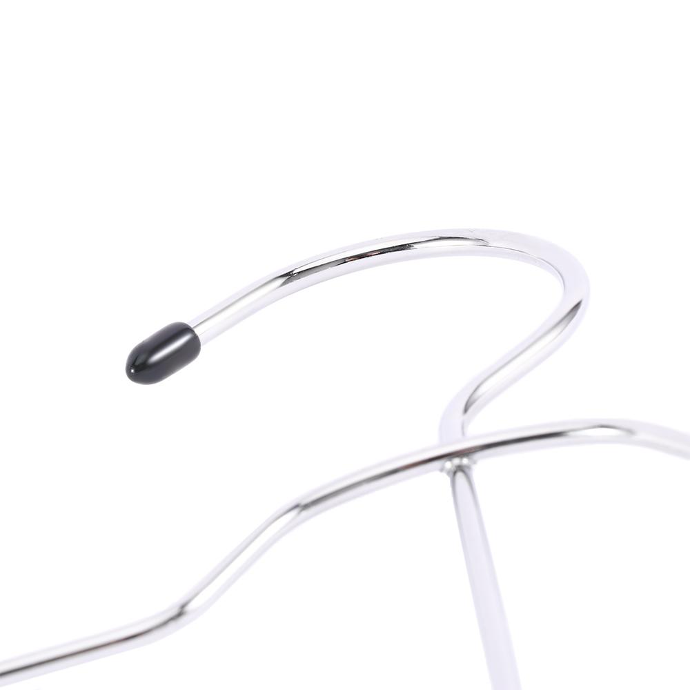 4 Layers Space Saving Storage Organizer Clothes Pants Skirt Racks Holder Trousers Clip Hangers